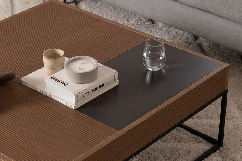 Gladfield Soffbord 90 cm - Valnöt - Möbler - Bord & matgrupper - Soffbord