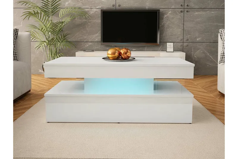 Glenndale Soffbord 55 cm Concept 55 White - Möbler - Bord & matgrupper - Soffbord