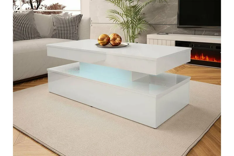 Glenndale Soffbord 55 cm Concept 55 White - Möbler - Bord & matgrupper - Soffbord