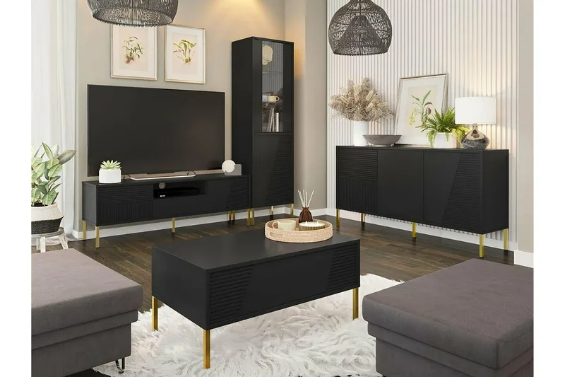 Glenndale Soffbord 60 cm - Svart - Möbler - Bord & matgrupper - Soffbord