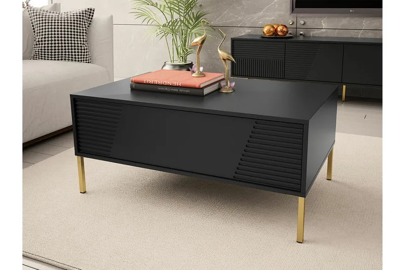 Glenndale Soffbord 60 cm - Svart - Möbler - Bord & matgrupper - Soffbord