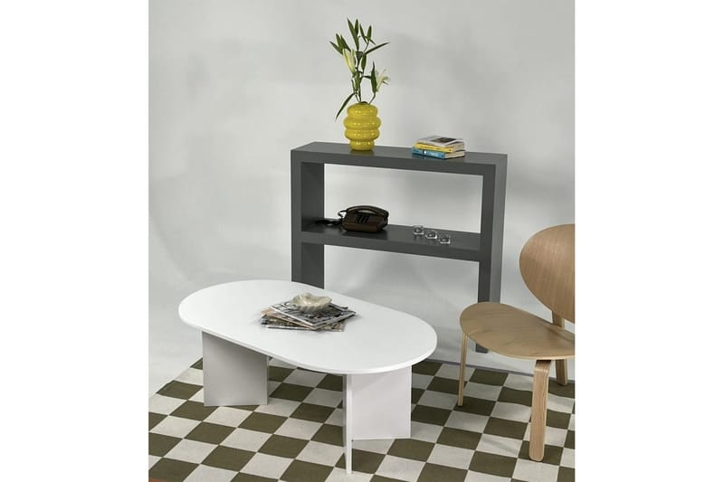 Soffbord Glenure Vit - Vit - Möbler - Bord & matgrupper - Soffbord