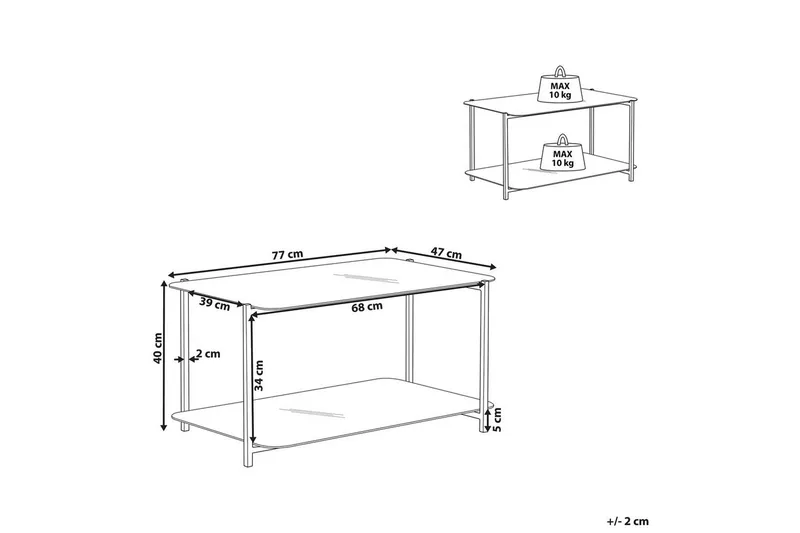 Soffbord Gloster - Möbler - Bord & matgrupper - Soffbord