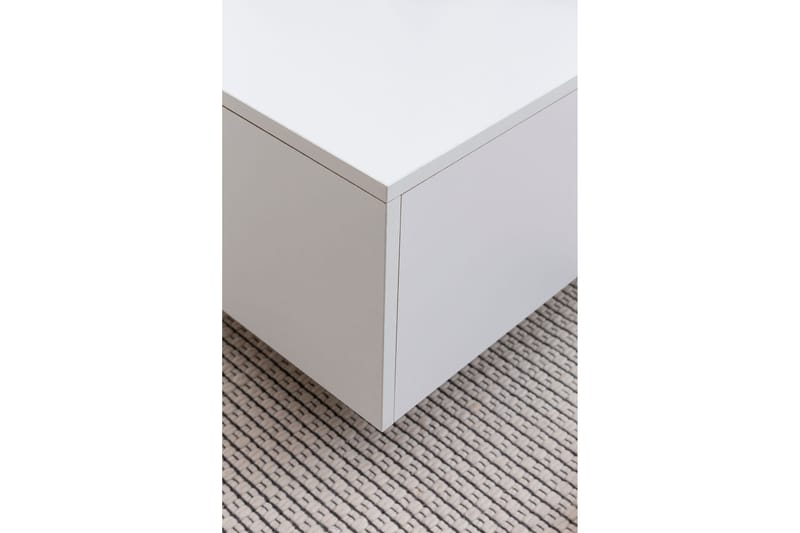 Golnick Soffbord 60 cm med Förvaring - Vit - Möbler - Bord & matgrupper - Soffbord