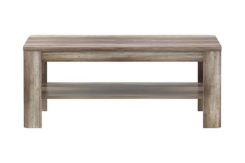 Gomon Soffbord 110 cm med Förvaring Hylla - Brun - Möbler - Bord & matgrupper - Soffbord