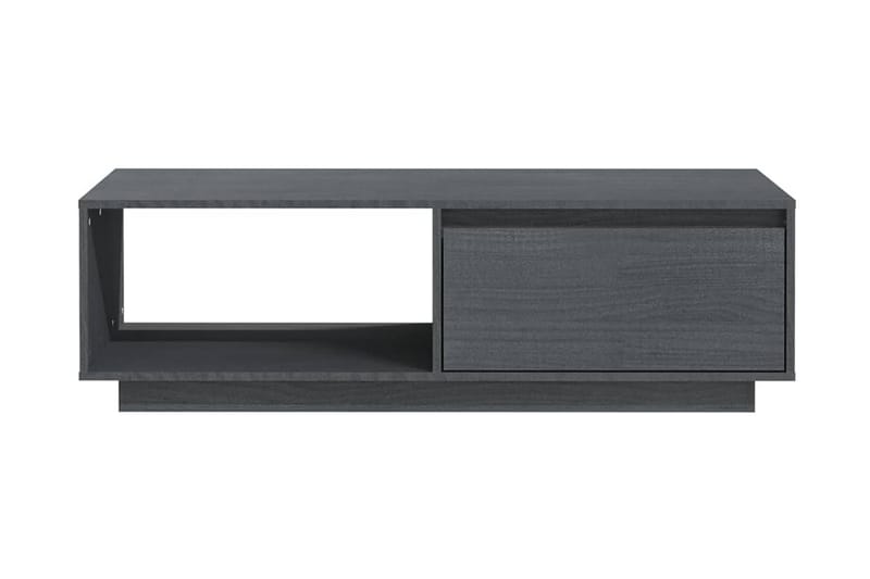 Soffbord grå 110x50x33,5 cm massiv furu - Grå - Möbler - Bord & matgrupper - Soffbord