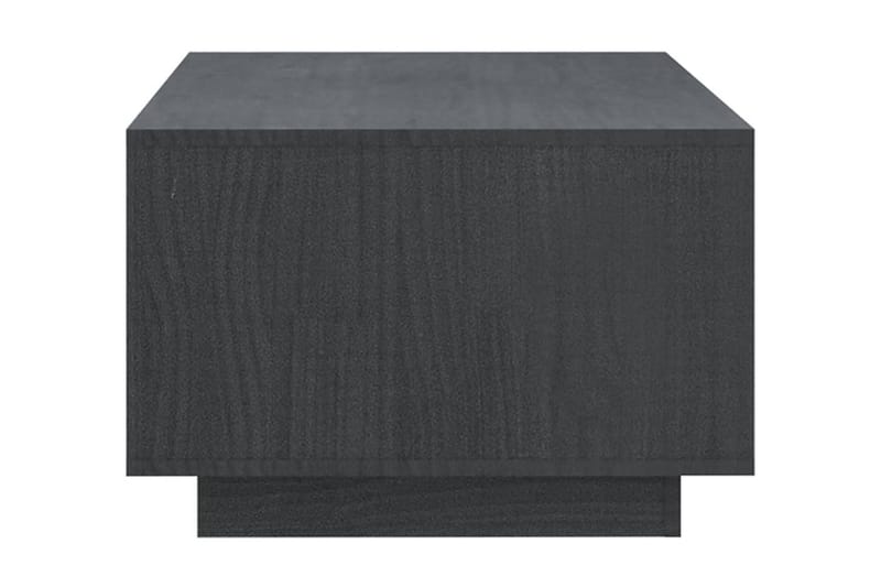 Soffbord grå 110x50x33,5 cm massiv furu - Grå - Möbler - Bord & matgrupper - Soffbord