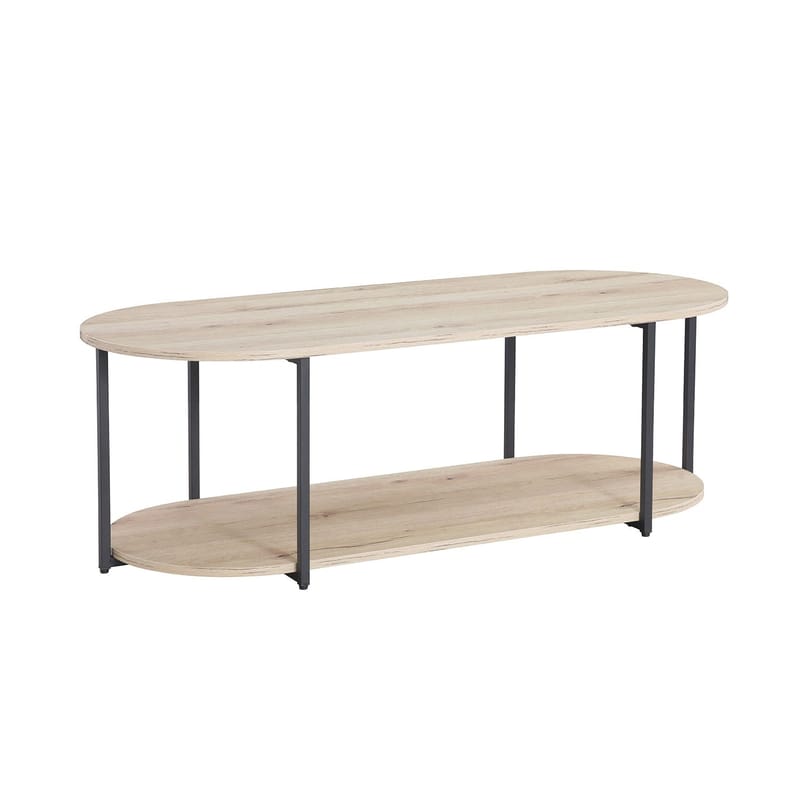 Soffbord Hannes 120x52x40 cm rustik melamin - Brun - Möbler - Bord & matgrupper - Soffbord