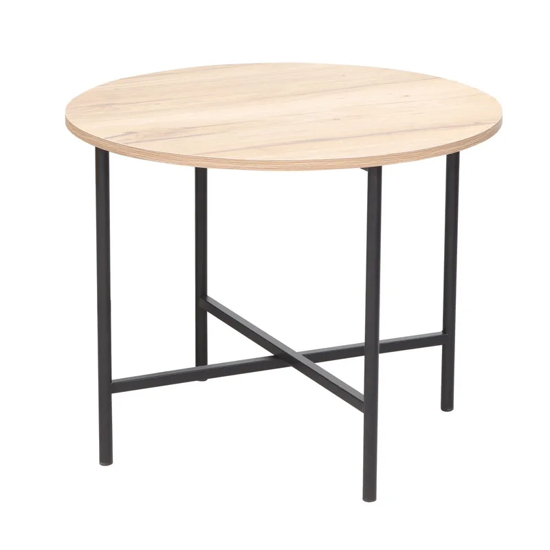 Soffbord Hannes 60x60x48 cm, rustik melamin