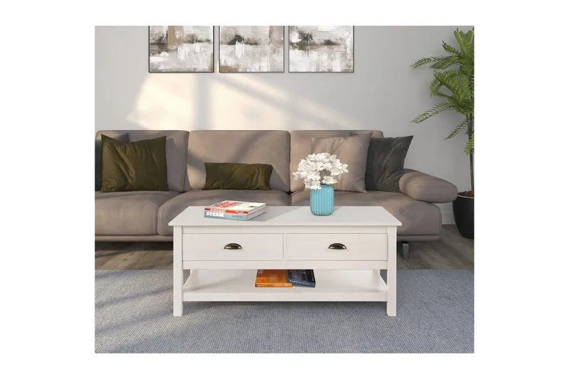 Soffbord Harry Vit - Vit - Möbler - Bord & matgrupper - Soffbord