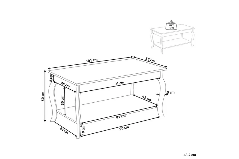 Soffbord Hartford - Möbler - Bord & matgrupper - Soffbord