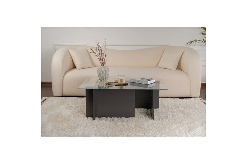 Soffbord Haruto Antracit - Antracit - Möbler - Bord & matgrupper - Soffbord
