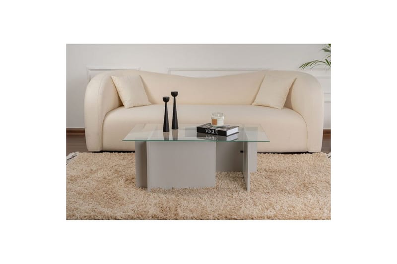 Soffbord Haruto Grå - Grå - Möbler - Bord & matgrupper - Soffbord