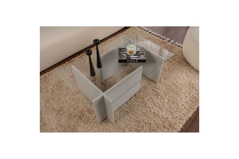 Soffbord Haruto Grå - Grå - Möbler - Bord & matgrupper - Soffbord