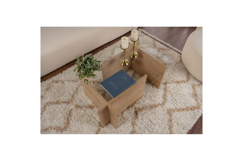 Soffbord Haruto Honey Oak - Honey Oak - Möbler - Bord & matgrupper - Soffbord