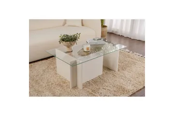 Soffbord Haruto Trä Vit - Trä Vit - Möbler - Bord & matgrupper - Soffbord