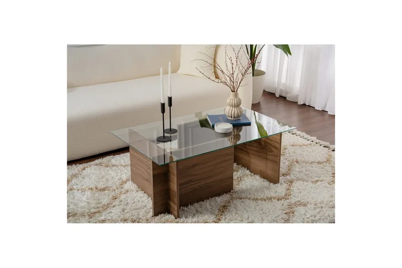 Soffbord Haruto Valnöt - Valnöt - Möbler - Bord & matgrupper - Soffbord