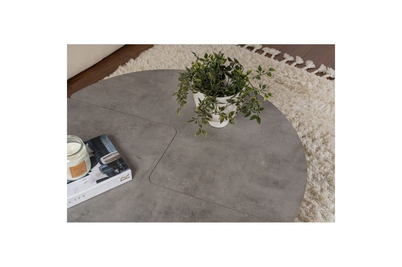 Soffbord Haruya Betonggrå - Betonggrå - Möbler - Bord & matgrupper - Soffbord