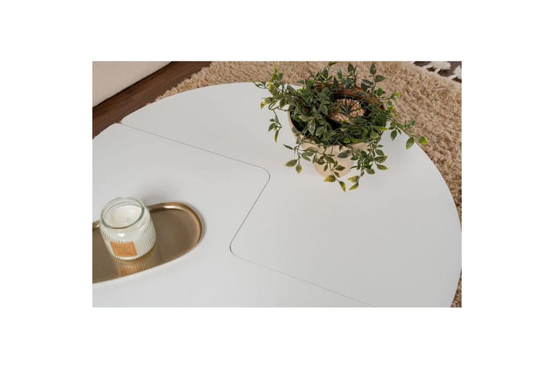 Soffbord Haruya Naturlig Vit - Naturlig Vit - Möbler - Bord & matgrupper - Soffbord