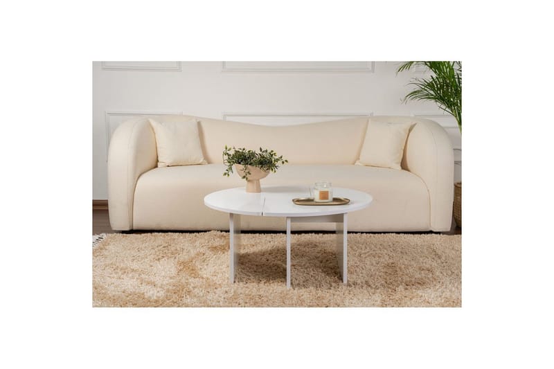 Soffbord Haruya Naturlig Vit - Naturlig Vit - Möbler - Bord & matgrupper - Soffbord