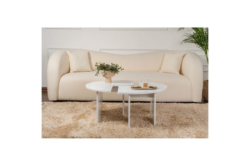 Soffbord Haruya Naturlig Vit - Naturlig Vit - Möbler - Bord & matgrupper - Soffbord