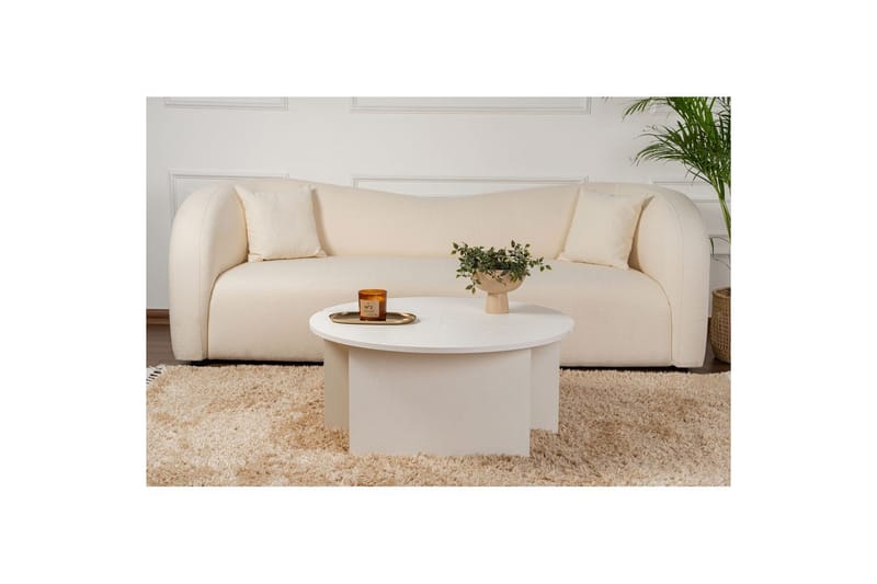 Soffbord Haruya Trä Vit - Trä Vit - Möbler - Bord & matgrupper - Soffbord