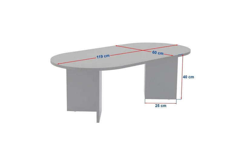 Soffbord Hasina Atlantisk Tall - Atlantisk Tall - Möbler - Bord & matgrupper - Soffbord