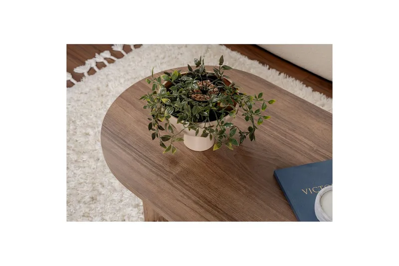 Soffbord Hasina Valnöt - Valnöt - Möbler - Bord & matgrupper - Soffbord