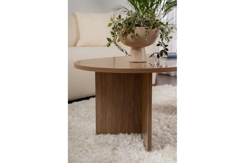 Soffbord Hasina Valnöt - Valnöt - Möbler - Bord & matgrupper - Soffbord