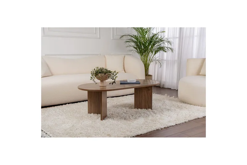 Soffbord Hasina Valnöt - Valnöt - Möbler - Bord & matgrupper - Soffbord