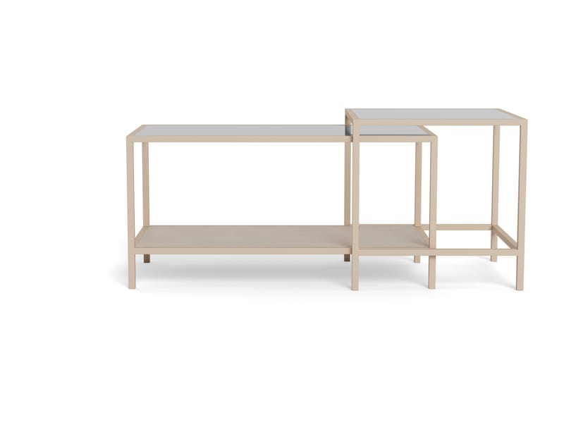 Hasslevik Soffbord 90 cm - Klar/Grå - Möbler - Bord & matgrupper - Soffbord