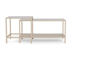 Hasslevik Soffbord 90 cm - Klar/Grå - Möbler - Bord & matgrupper - Soffbord
