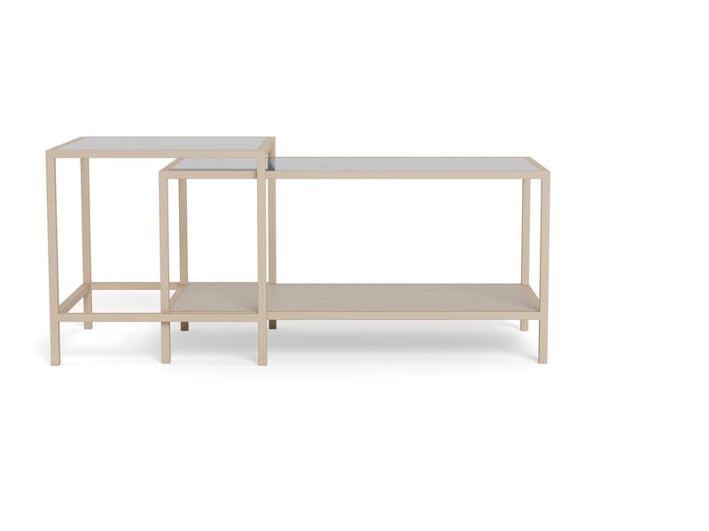 Hasslevik Soffbord 90 cm - Klar/Grå - Möbler - Bord & matgrupper - Soffbord