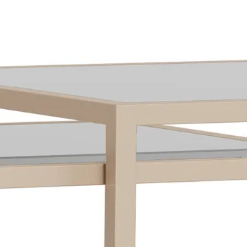 Hasslevik Soffbord 90 cm - Klar/Grå - Möbler - Bord & matgrupper - Soffbord