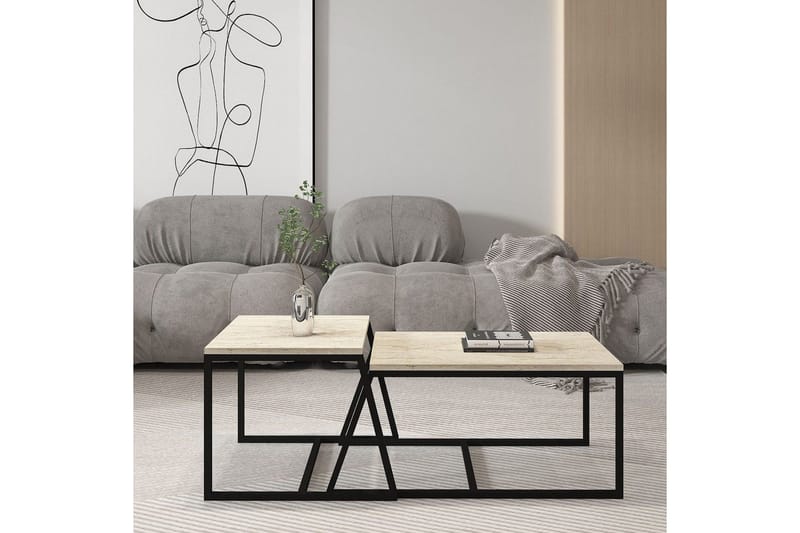 Soffbord Hebamal Travertin - Natur - Möbler - Bord & matgrupper - Soffbord