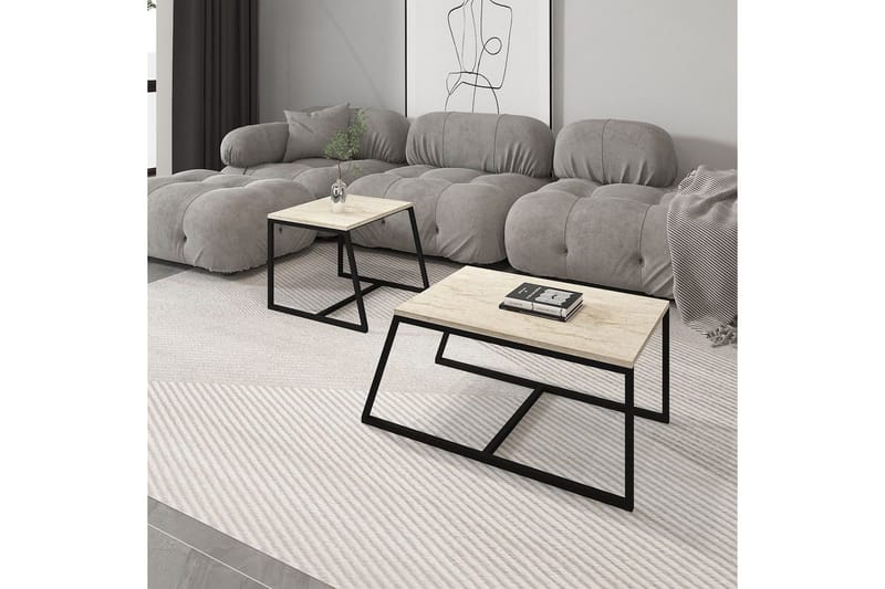 Soffbord Hebamal Travertin - Natur - Möbler - Bord & matgrupper - Soffbord