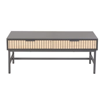 Soffbord Helve 100x48x40 cm melamin - svart / ljust trä - Möbler - Bord & matgrupper - Soffbord