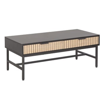 Soffbord Helve 100x48x40 cm melamin - svart / ljust trä - Möbler - Bord & matgrupper - Soffbord