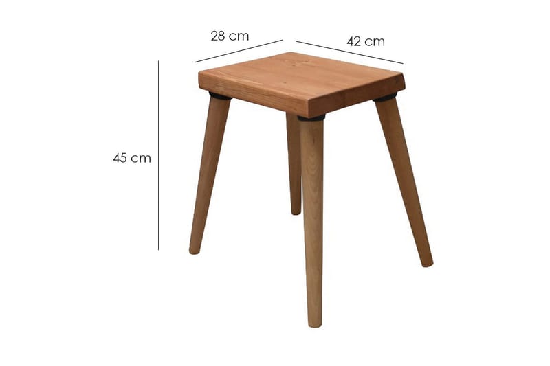 Hermanito Sidobord 62x52x62 cm - Brun - Möbler - Bord & matgrupper - Soffbord