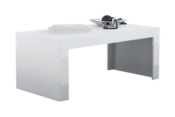 Hisako 120 cm Rektangulärt Soffbord i Trä - Vit - Möbler - Bord & matgrupper - Soffbord