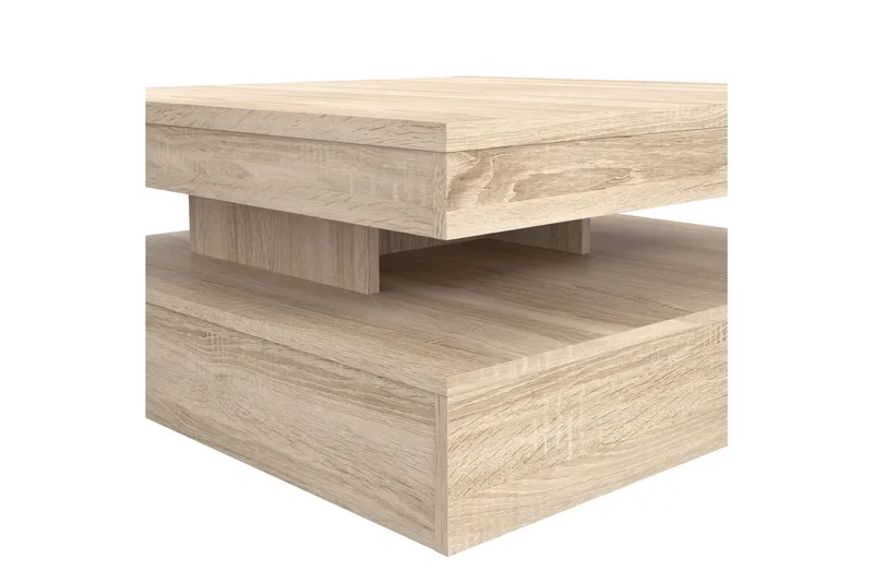 Holmeswood Soffbord 78 cm med Förvaring Hylla - Brun - Möbler - Bord & matgrupper - Soffbord