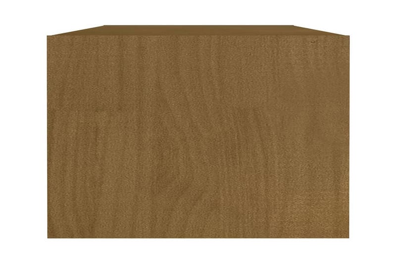 Soffbord honungbrun 110x50x34 cm massiv furu - Brun - Möbler - Bord & matgrupper - Soffbord