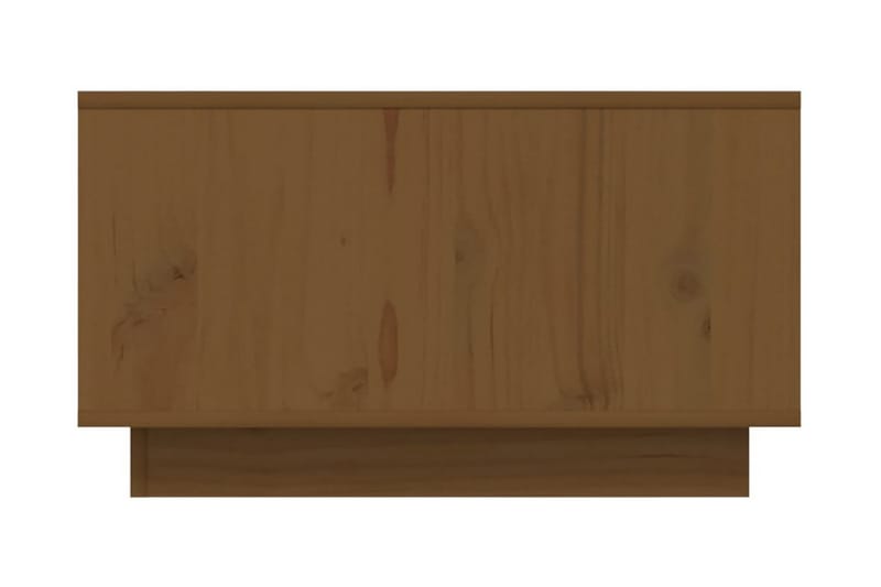 Soffbord honungsbrun 55x56x32 cm massiv furu - Brun - Möbler - Bord & matgrupper - Soffbord
