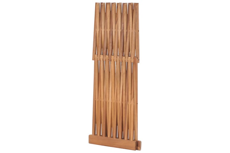 Hopfällbar pall 40x32x45 cm massiv teak - Brun - Möbler - Bord & matgrupper - Soffbord