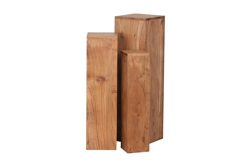 Houman Satsbord 25 cm 3 Bord - Akacia - Möbler - Bord & matgrupper - Soffbord