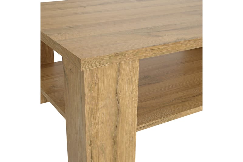 Hovencamp Soffbord 107 cm med Förvaring Hylla - Brun - Möbler - Bord & matgrupper - Soffbord