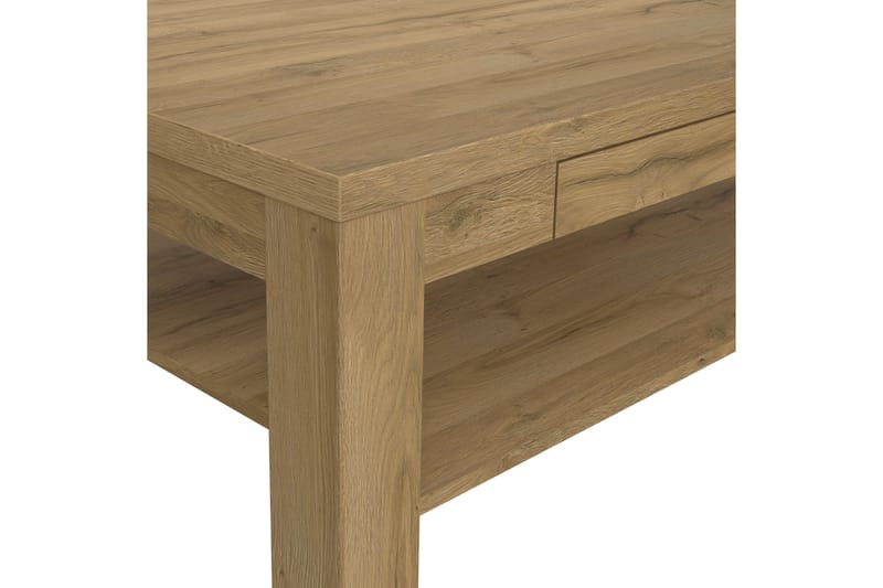 Hovencamp Soffbord 110 cm med Förvaring Hylla - Brun - Möbler - Bord & matgrupper - Soffbord
