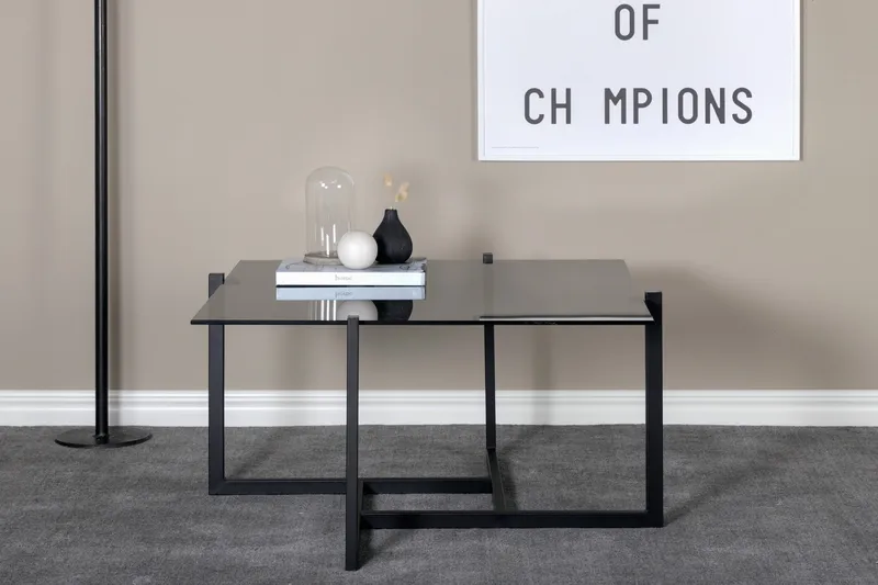 Hybrid Soffbord 80x80 cm - Grå - Möbler - Bord & matgrupper - Soffbord