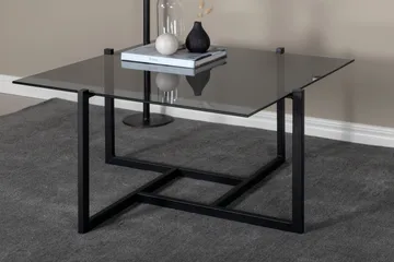 Hybrid Soffbord 80x80 cm - Grå - Möbler - Bord & matgrupper - Soffbord
