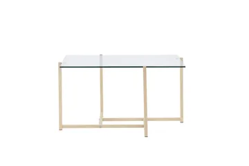 Hybrid Soffbord 80x80 cm - Transparent - Möbler - Bord & matgrupper - Soffbord